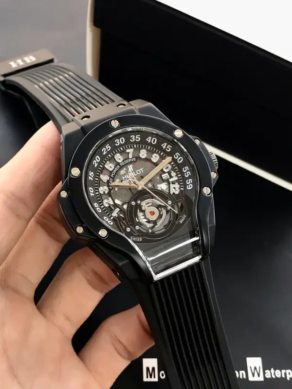 HUBLOT Tourbillion Black